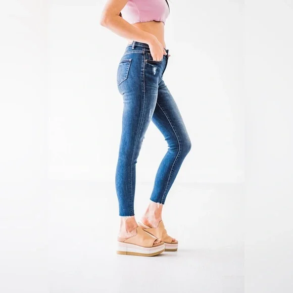 Rubies and Honey - Dark Wash - Skinny Jeans - Picture 5 of 11